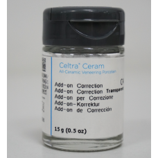 Массы керамические Celtra Ceram эмалевые - масса керамическая Celtra Ceram Add-on Correction, цвет C4, Transparent, 15г.