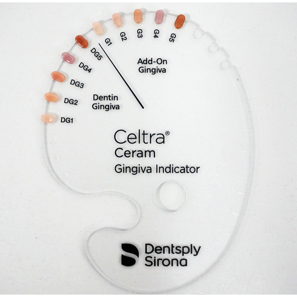 Celtra Ceram Шкала цветов Shade Indicator - Gingiva Indicator